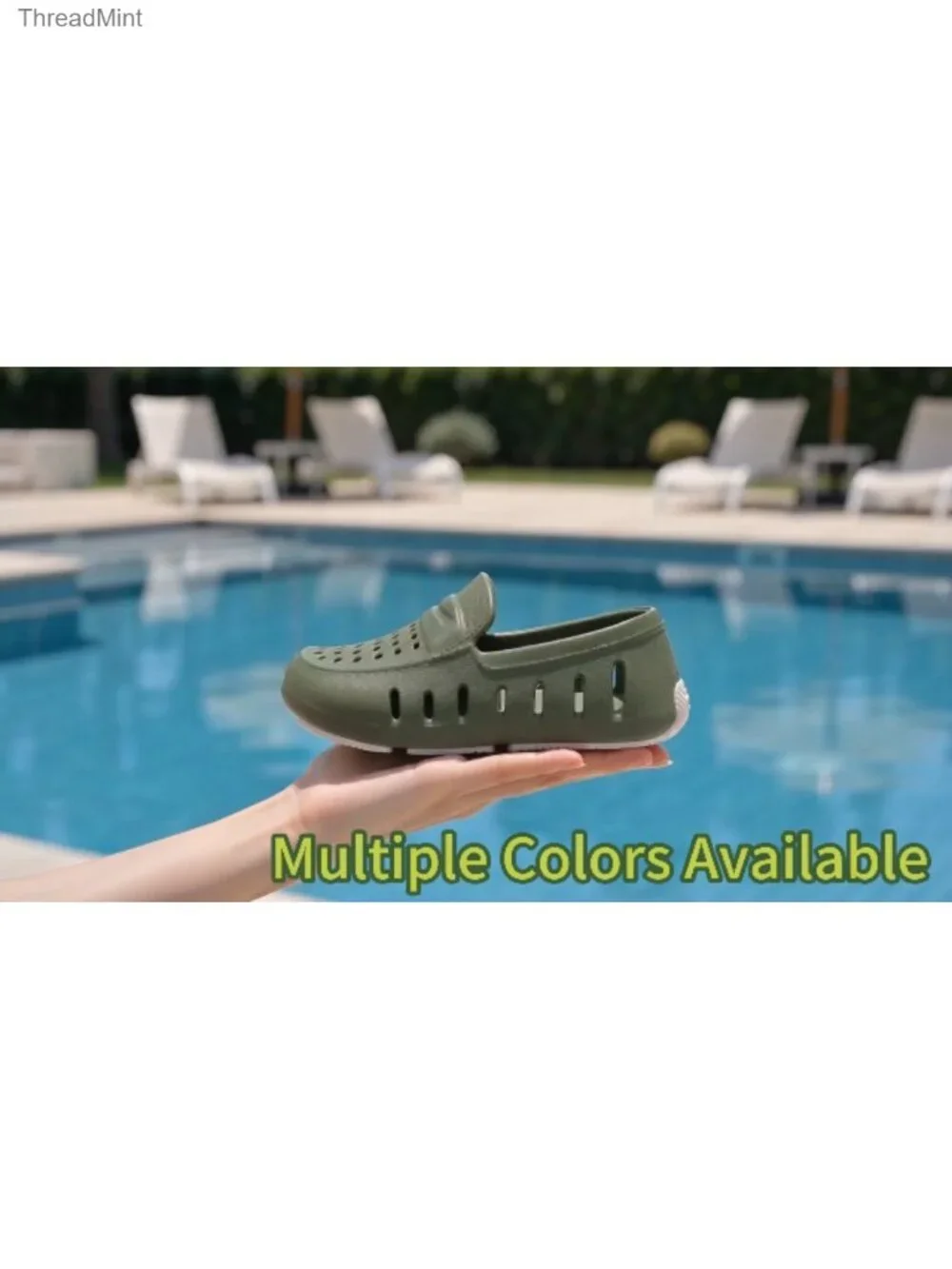 Toddler Waterproof Slip On Sandals for Boys Girls Beach Pool Summer Shoes